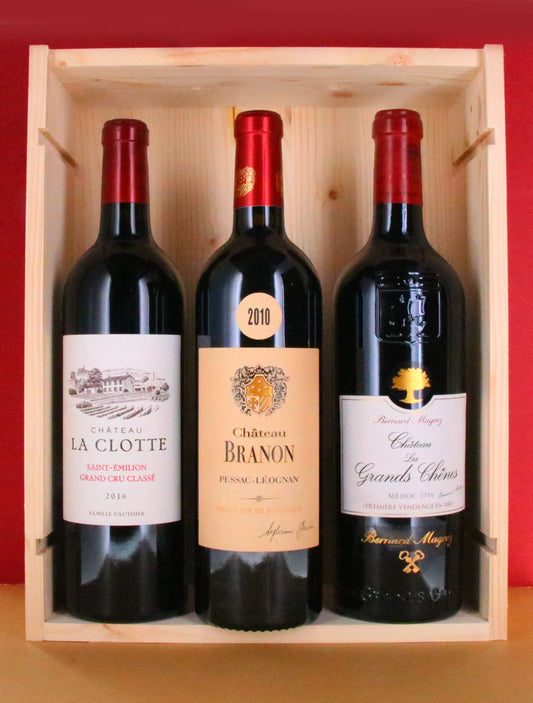 Coffret Découverte du Bordelais - 3 bouteilles
