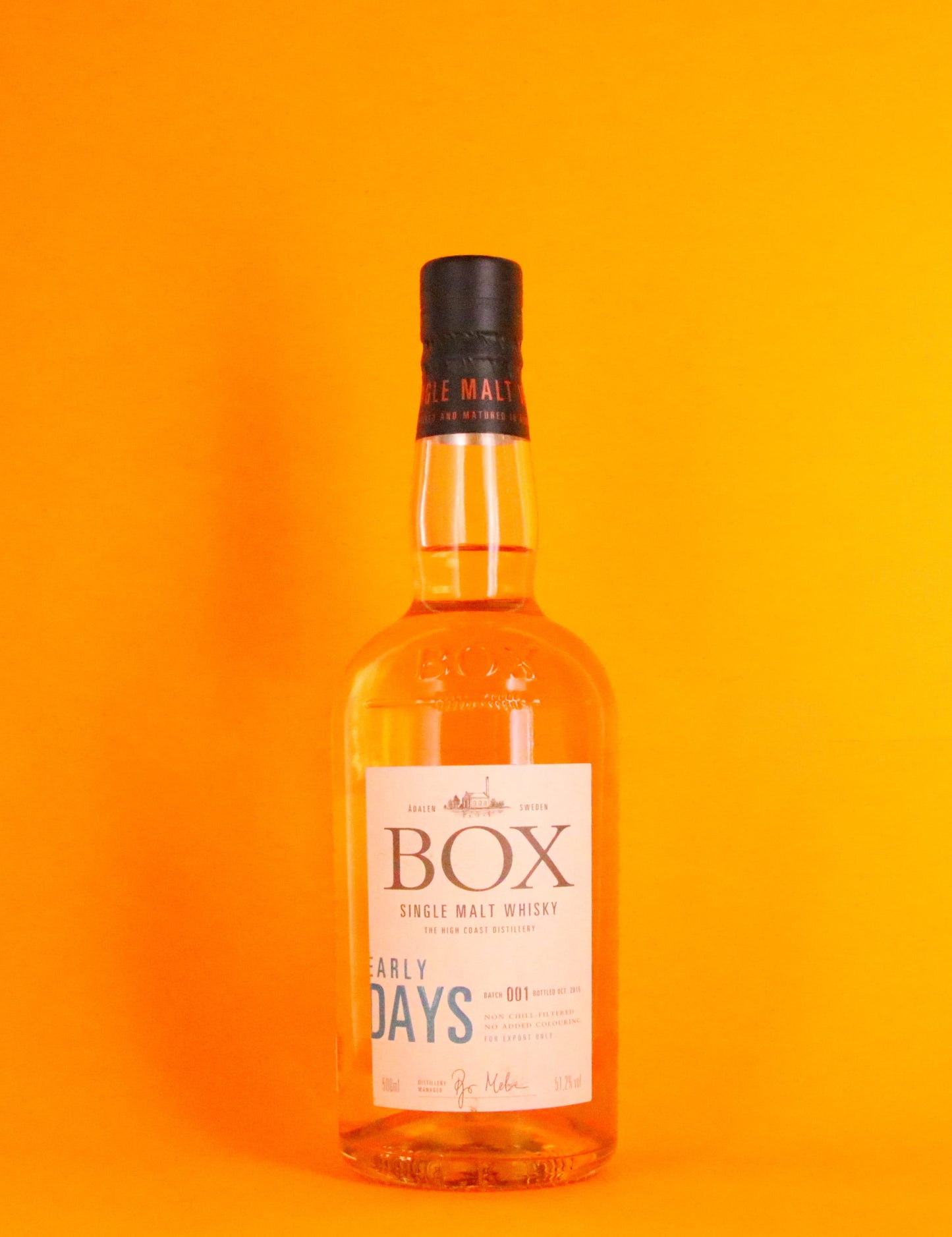 The Box - Sweden Single Malt Whisky "Early Days"